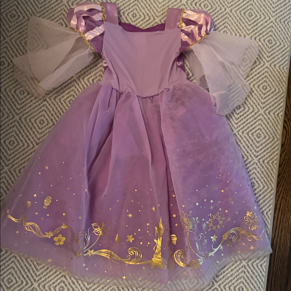 Disney Purple and Gold Princess Dress - Picture 3 of 3